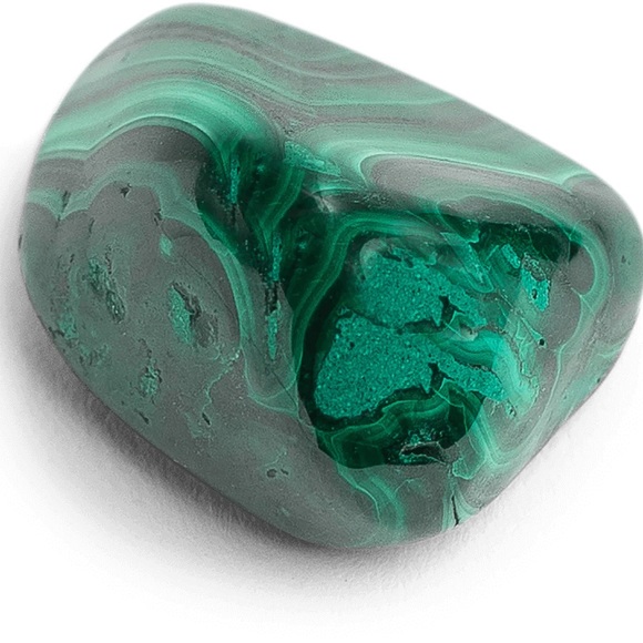 710. Malachite Mother of Pearl Pīkake Carved Jasmine Swarovski .925 SS Earrings - Picture 4 of 4